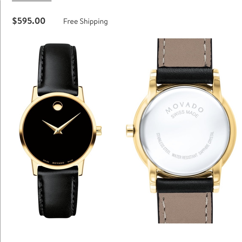 Men’s Watch — 28 mm, Movado